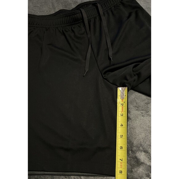 SMALL Nike Dri-FIT Men's Pocketless Short Black/ Gray DH9236 - Picture 6 of 9